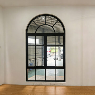 Broken Bridge French Retro Window (Arch)